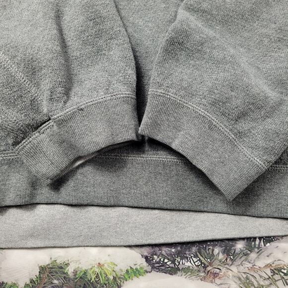 Tommy Bahama Gray Oversized Heavyweight 1/4 Zip Sweatshirt size XL - Picture 8 of 10